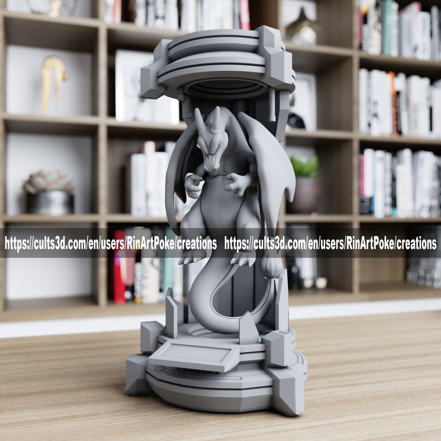 Pick and Choose (Medium) Translucent Colored PKMN FIGURE ONLY - Connects to the Medium Tank Stand
