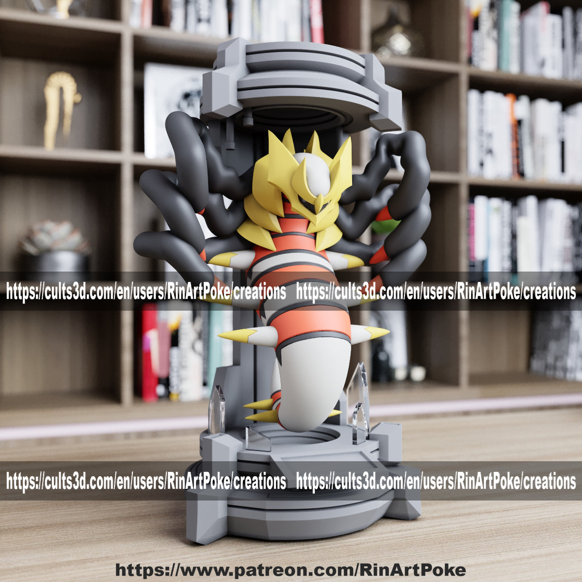 Pick and Choose (Medium) Translucent Colored PKMN FIGURE ONLY - Connects to the Medium Tank Stand