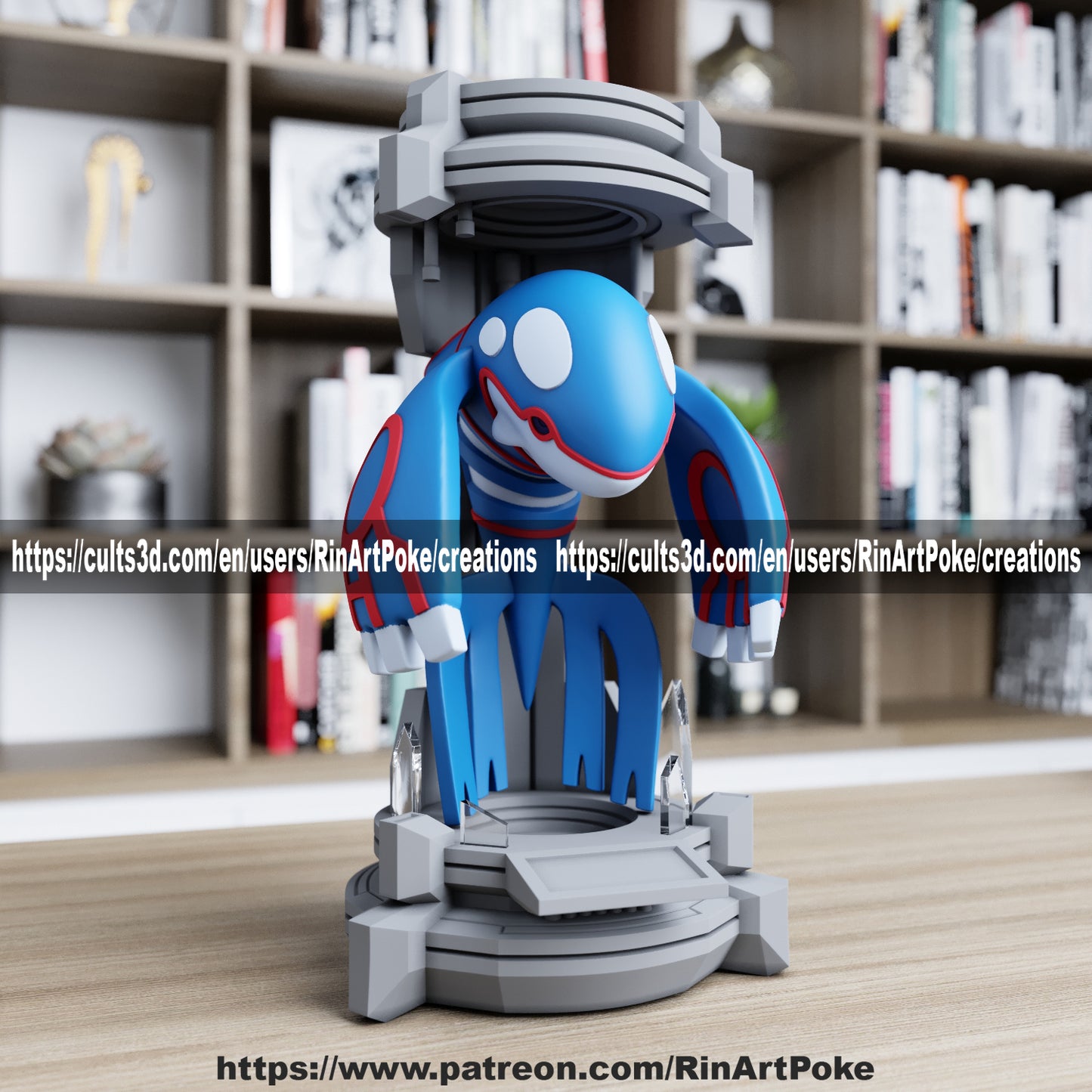 Pick and Choose (Medium) Translucent Colored PKMN FIGURE ONLY - Connects to the Medium Tank Stand