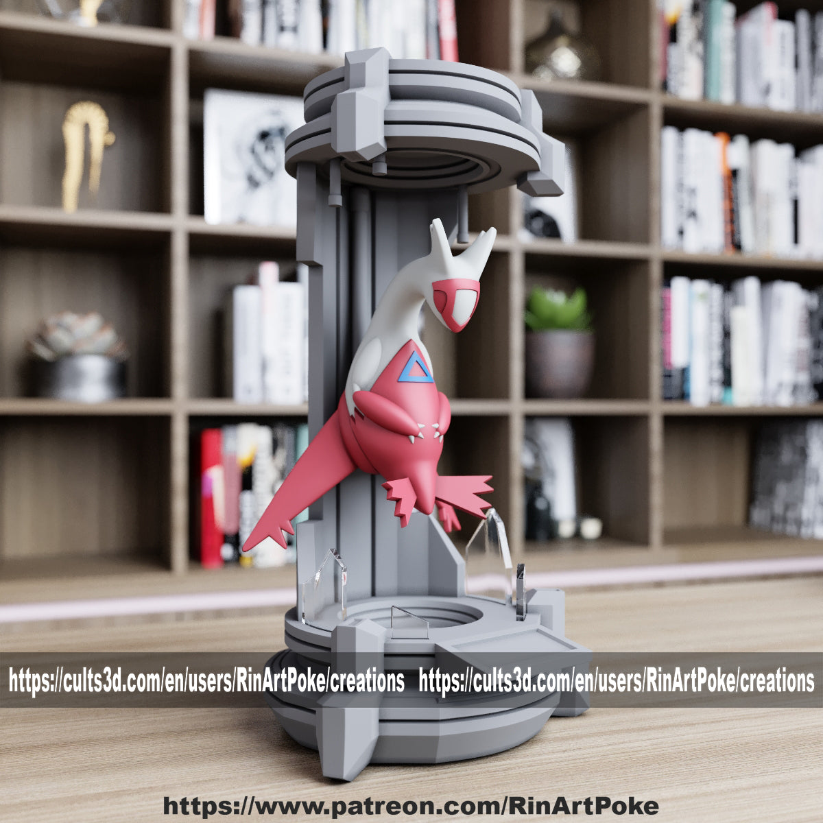 Pick and Choose (Medium) Translucent Colored PKMN FIGURE ONLY - Connects to the Medium Tank Stand