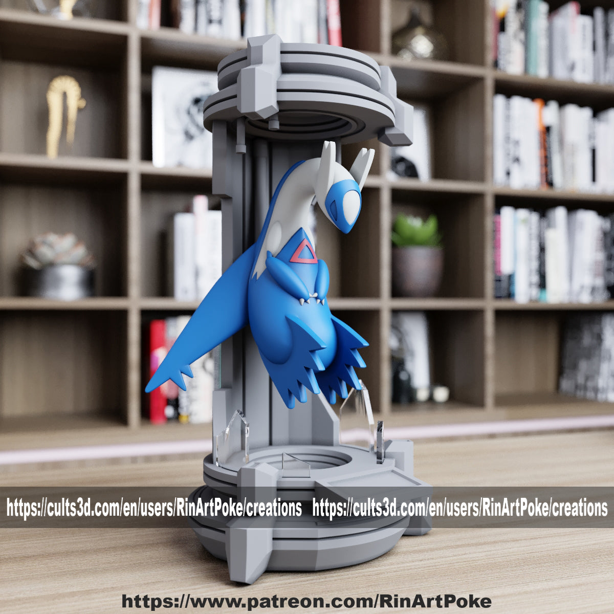 Pick and Choose (Medium) Translucent Colored PKMN FIGURE ONLY - Connects to the Medium Tank Stand