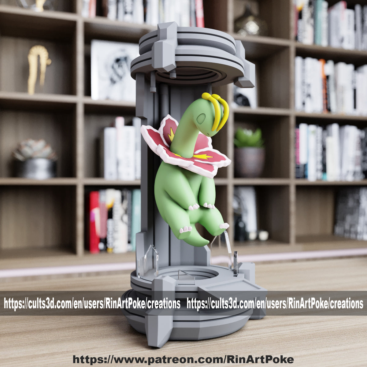 Pick and Choose (Medium) Translucent Colored PKMN FIGURE ONLY - Connects to the Medium Tank Stand