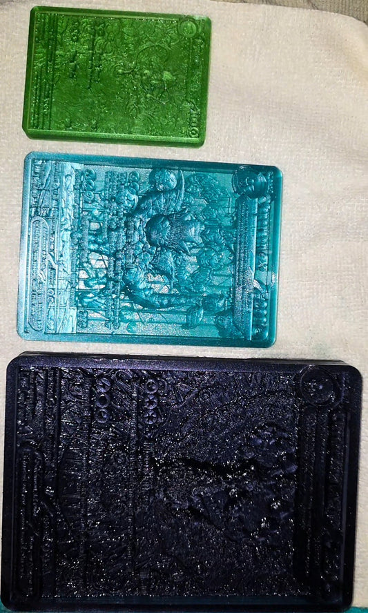 Pokémon card Resin Clear Metallic Color Small