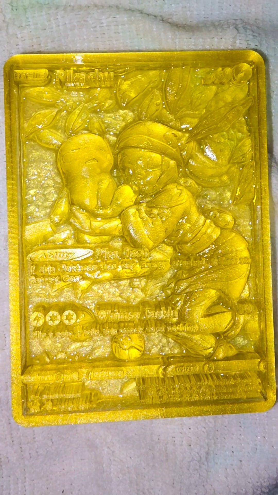 Pokémon card Resin