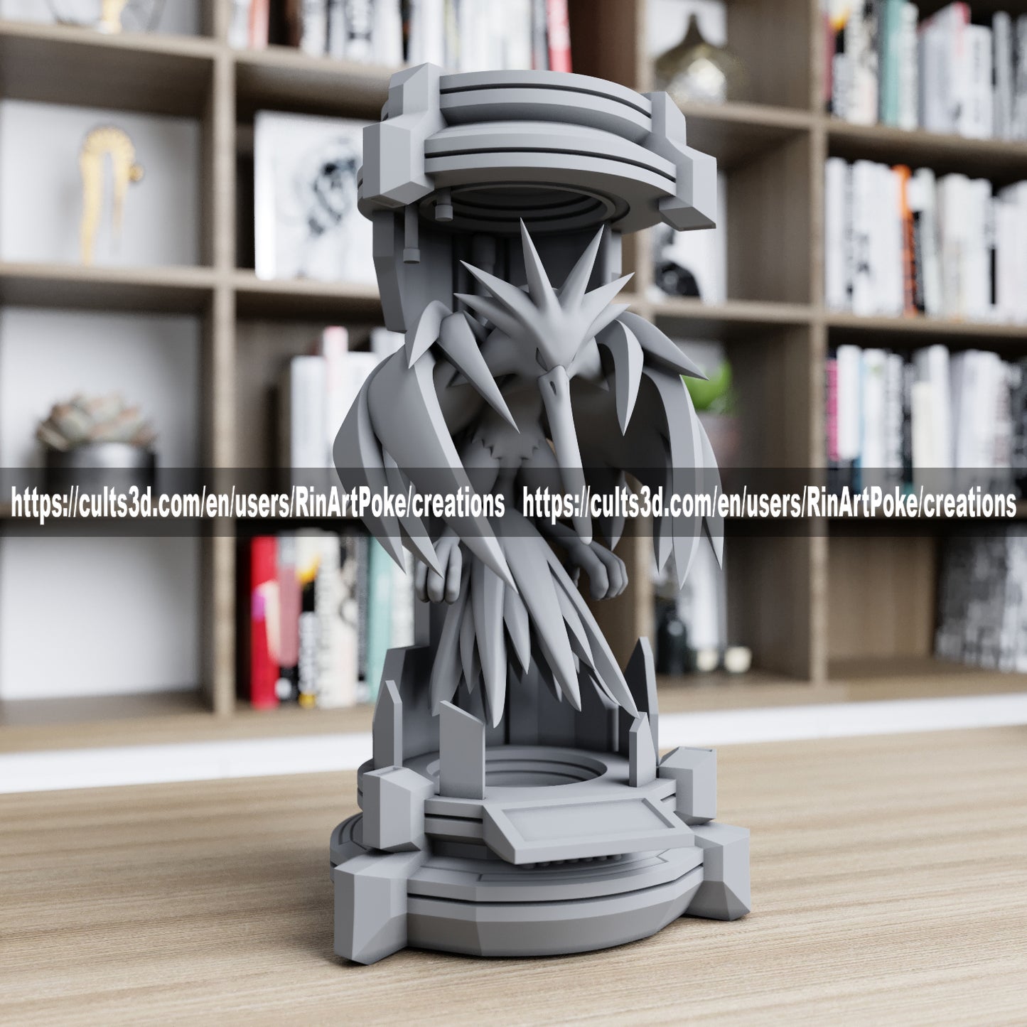 Pick and Choose (Medium) Translucent Colored PKMN FIGURE ONLY - Connects to the Medium Tank Stand