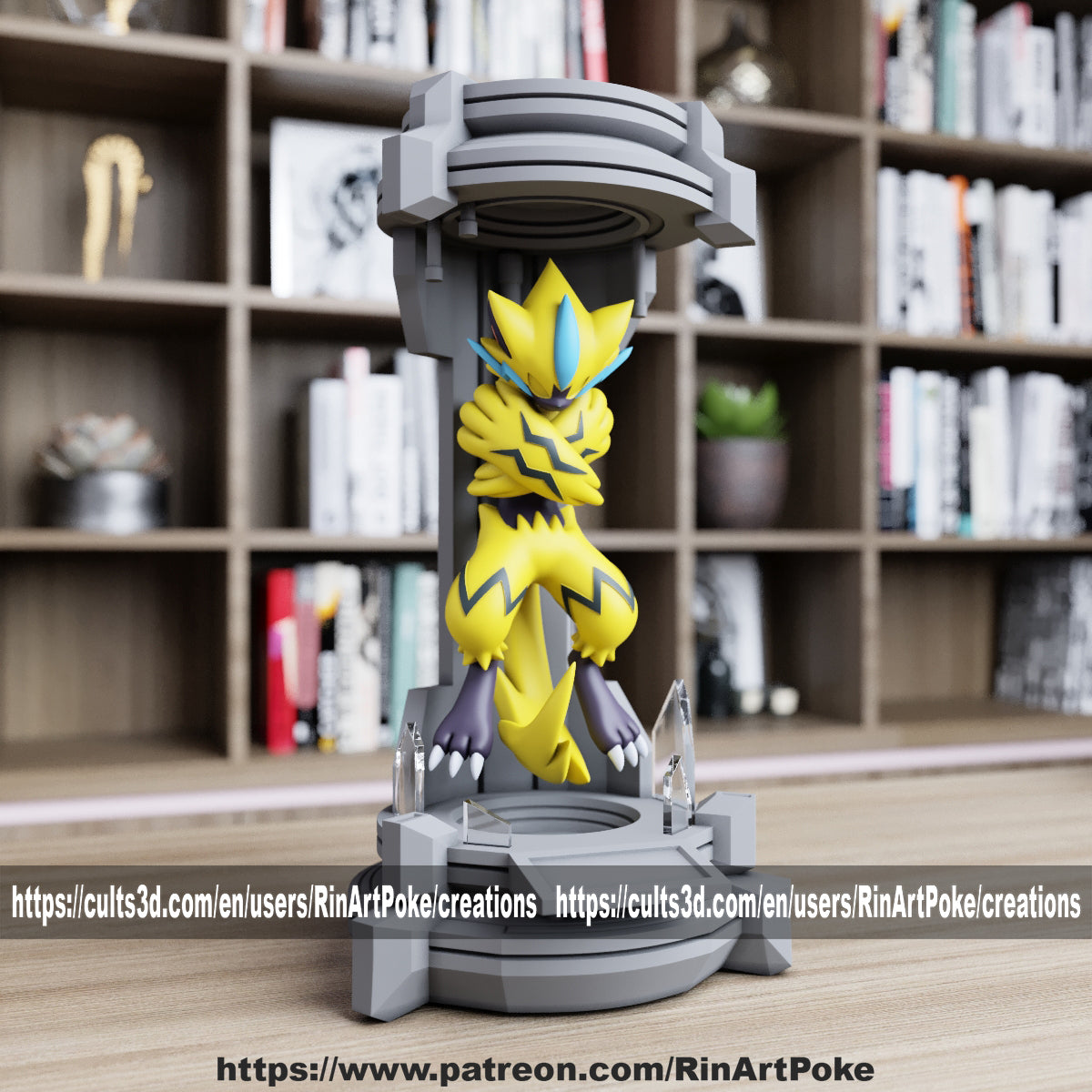 Pick and Choose (Medium) Translucent Colored PKMN FIGURE ONLY - Connects to the Medium Tank Stand