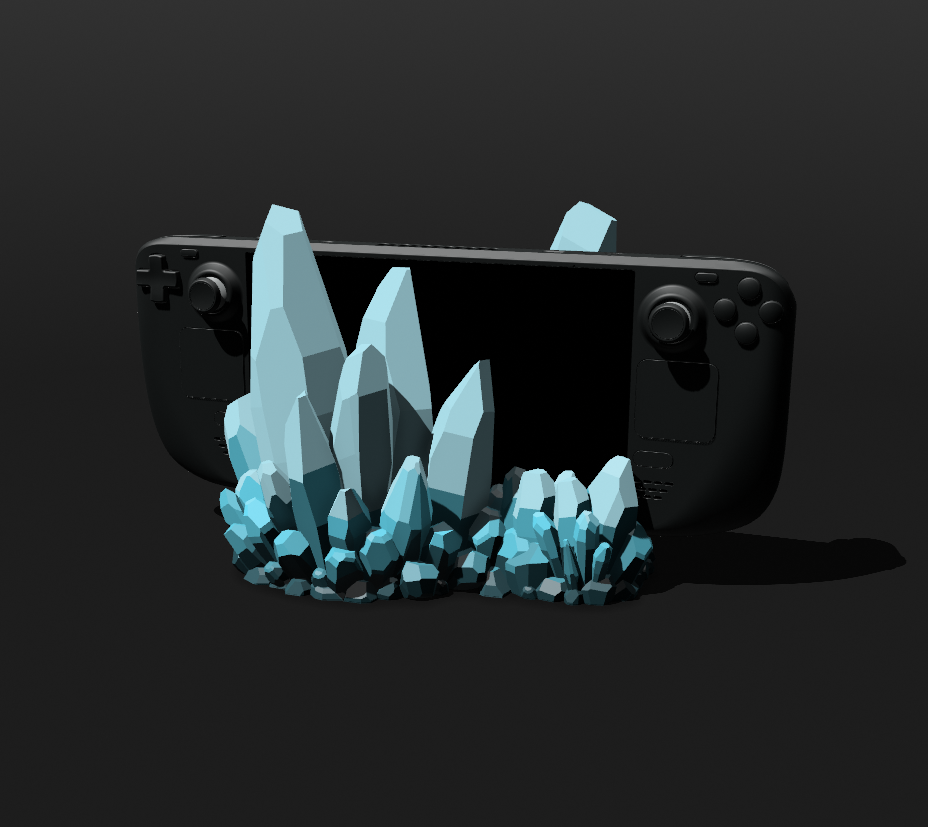 Crystal Stands for Switch, ROG ALLY, Steam Deck, Phone, Xbox and PS5 Console Controller