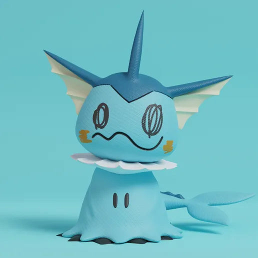 Mimikyuus in Translucent Color with or without Rechargeable Puck Light! New Glitter shine