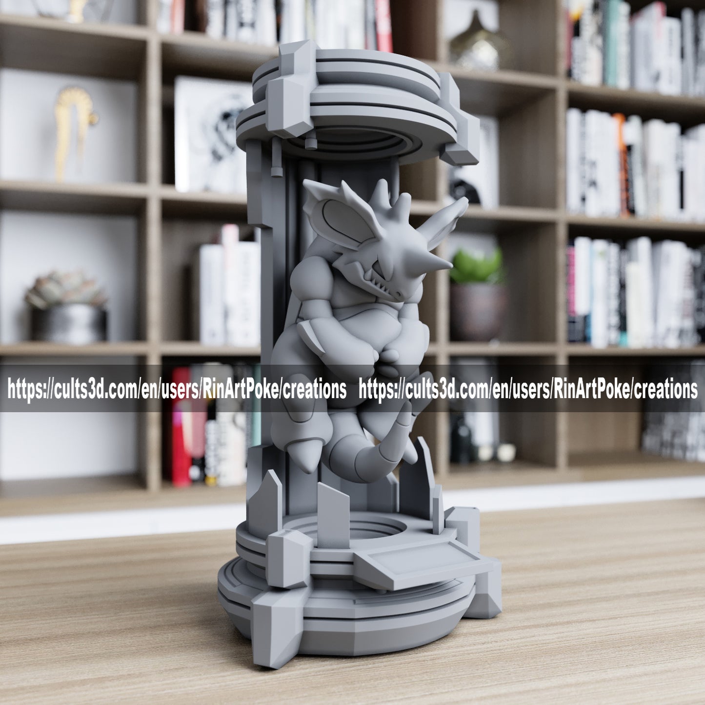 Pick and Choose (Medium) Translucent Colored PKMN FIGURE ONLY - Connects to the Medium Tank Stand
