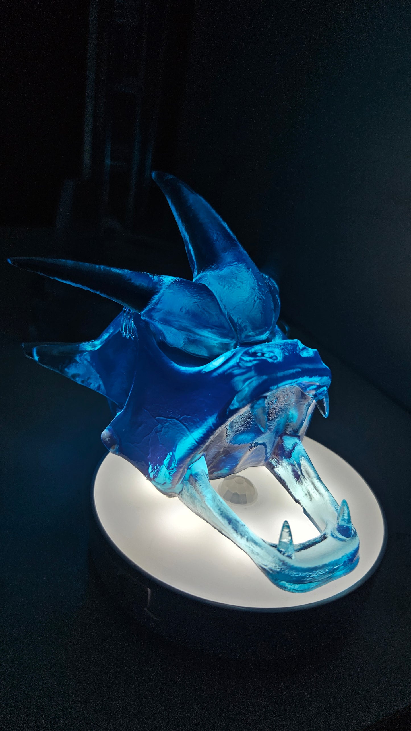 Crystal Skull With or Without Puck Light Size LARGE