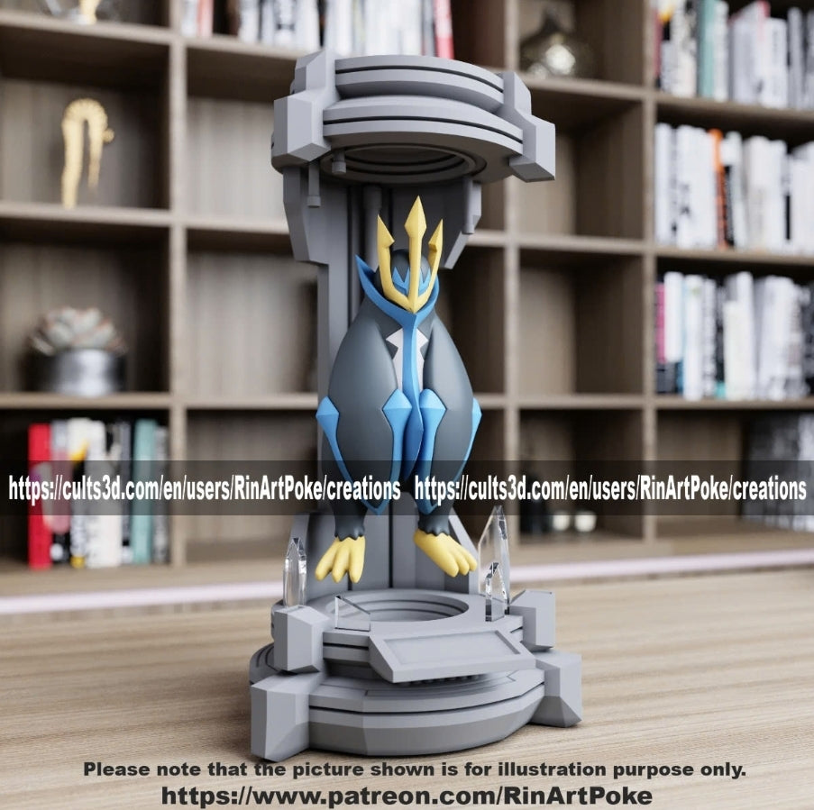 Pick and Choose (Medium) Translucent Colored PKMN FIGURE ONLY - Connects to the Medium Tank Stand