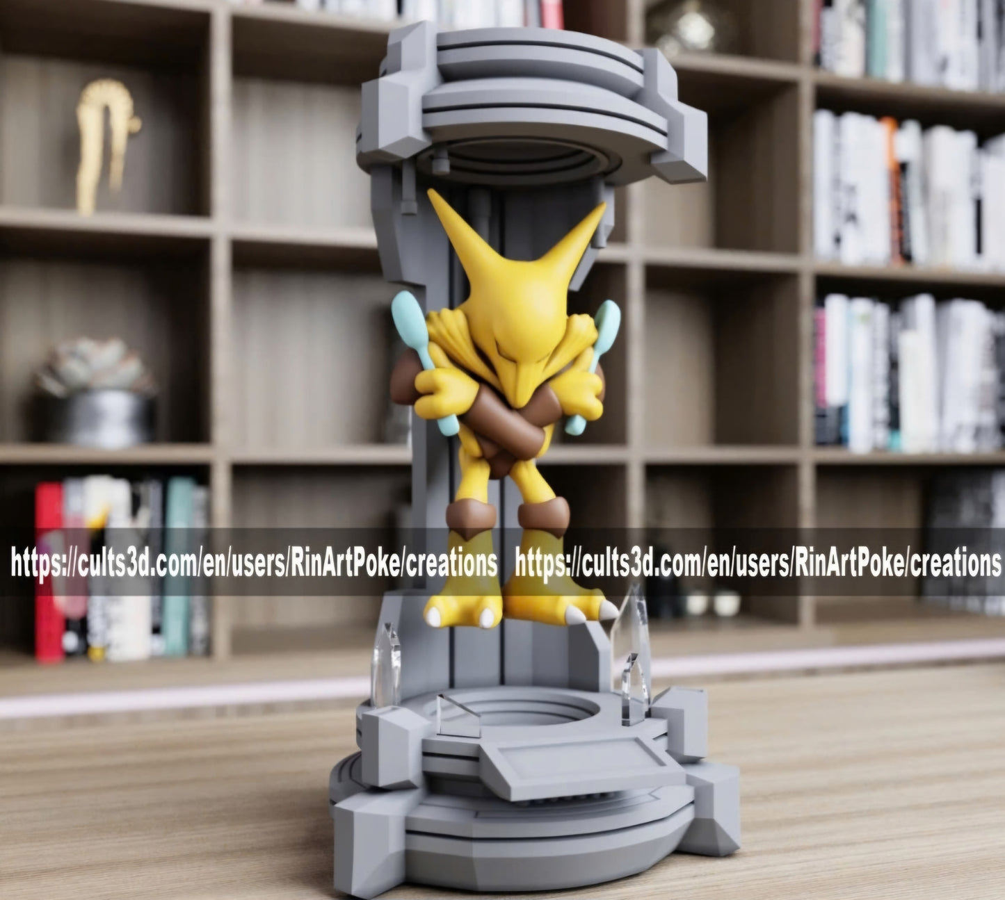 Pick and Choose (Medium) Translucent Colored PKMN FIGURE ONLY - Connects to the Medium Tank Stand