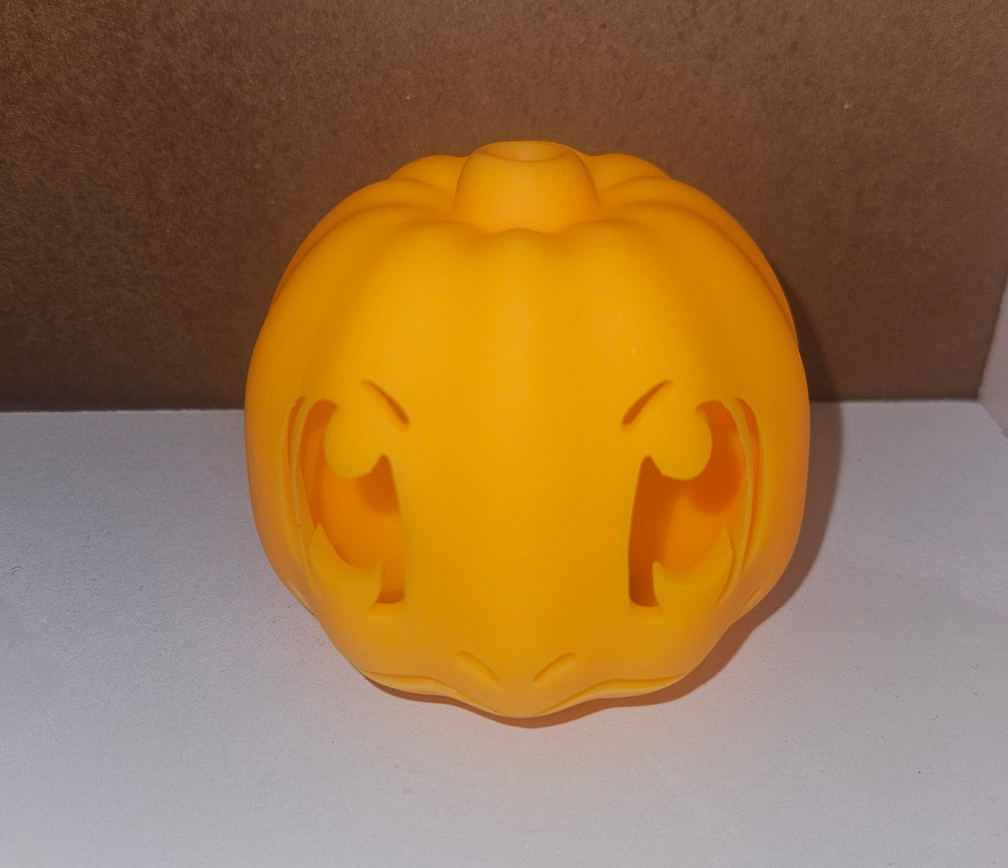 Jack O'Lantern Hollow with Thumb Light or Puck Light