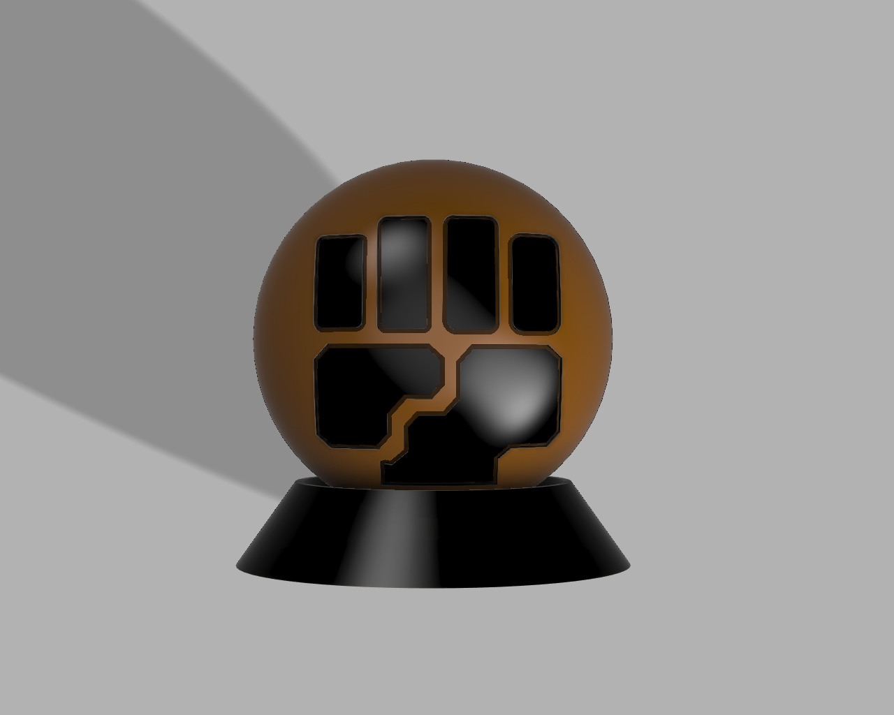 Element Energy Orb Metallic Translucent color with thumb light