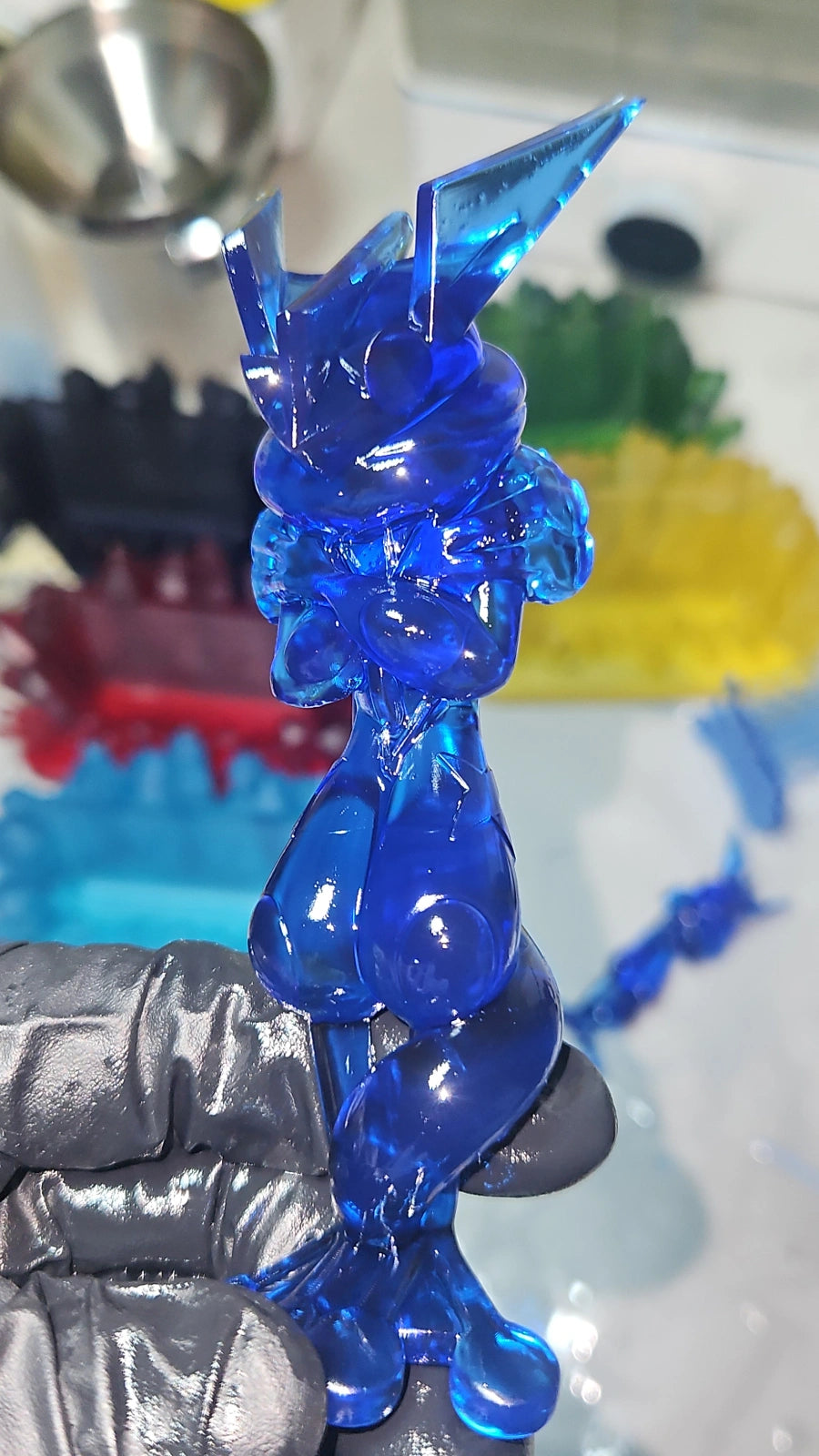 Pick and Choose (Medium) Translucent Colored PKMN FIGURE ONLY - Connects to the Medium Tank Stand