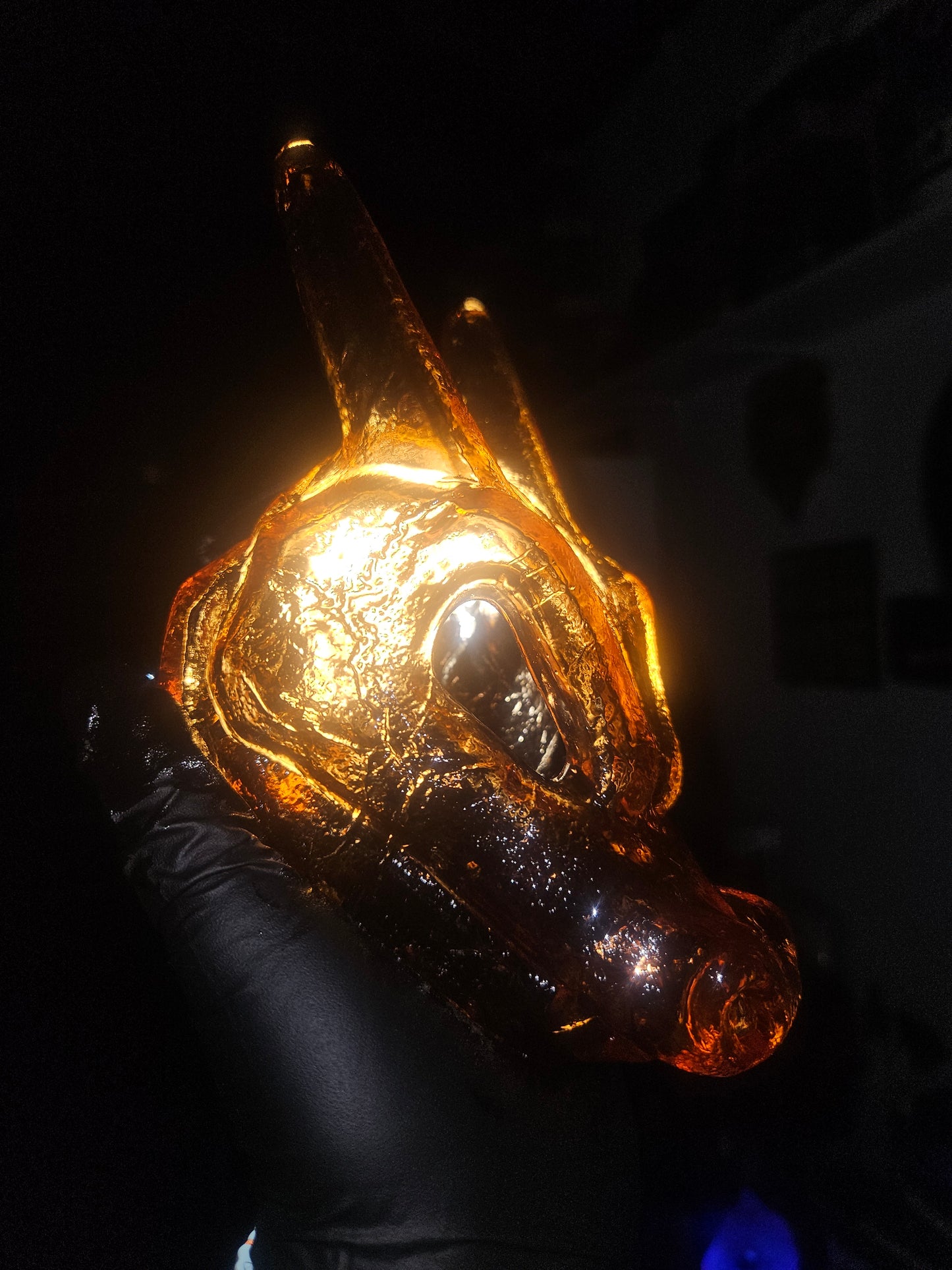 Crystal Skull With or Without Puck Light Size LARGE