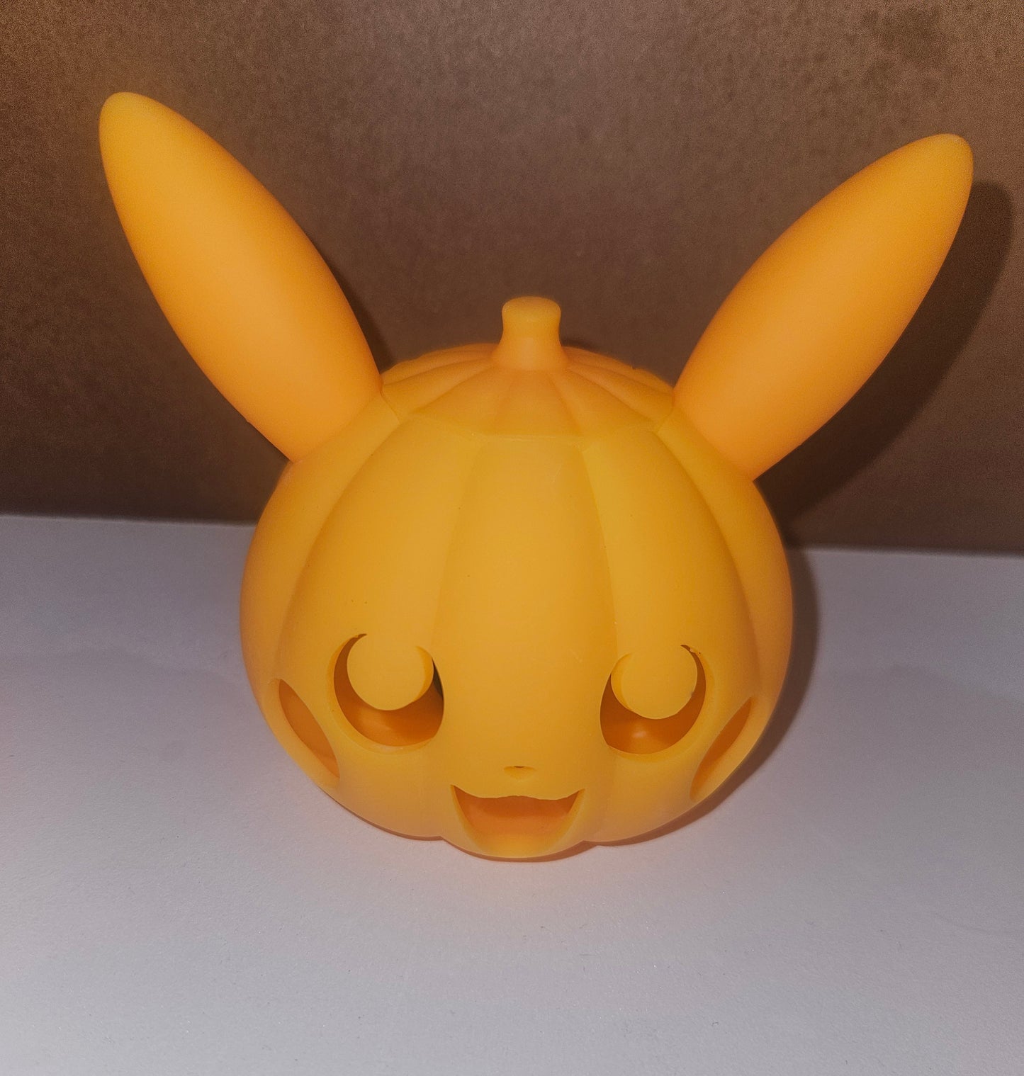Jack O'Lantern Hollow with Thumb Light or Puck Light
