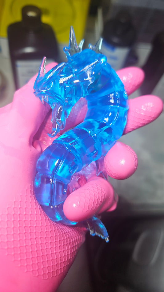 Pick and Choose (SMALL) Translucent Colored PKMN FIGURE ONLY - Connects to the Small Tank Stand