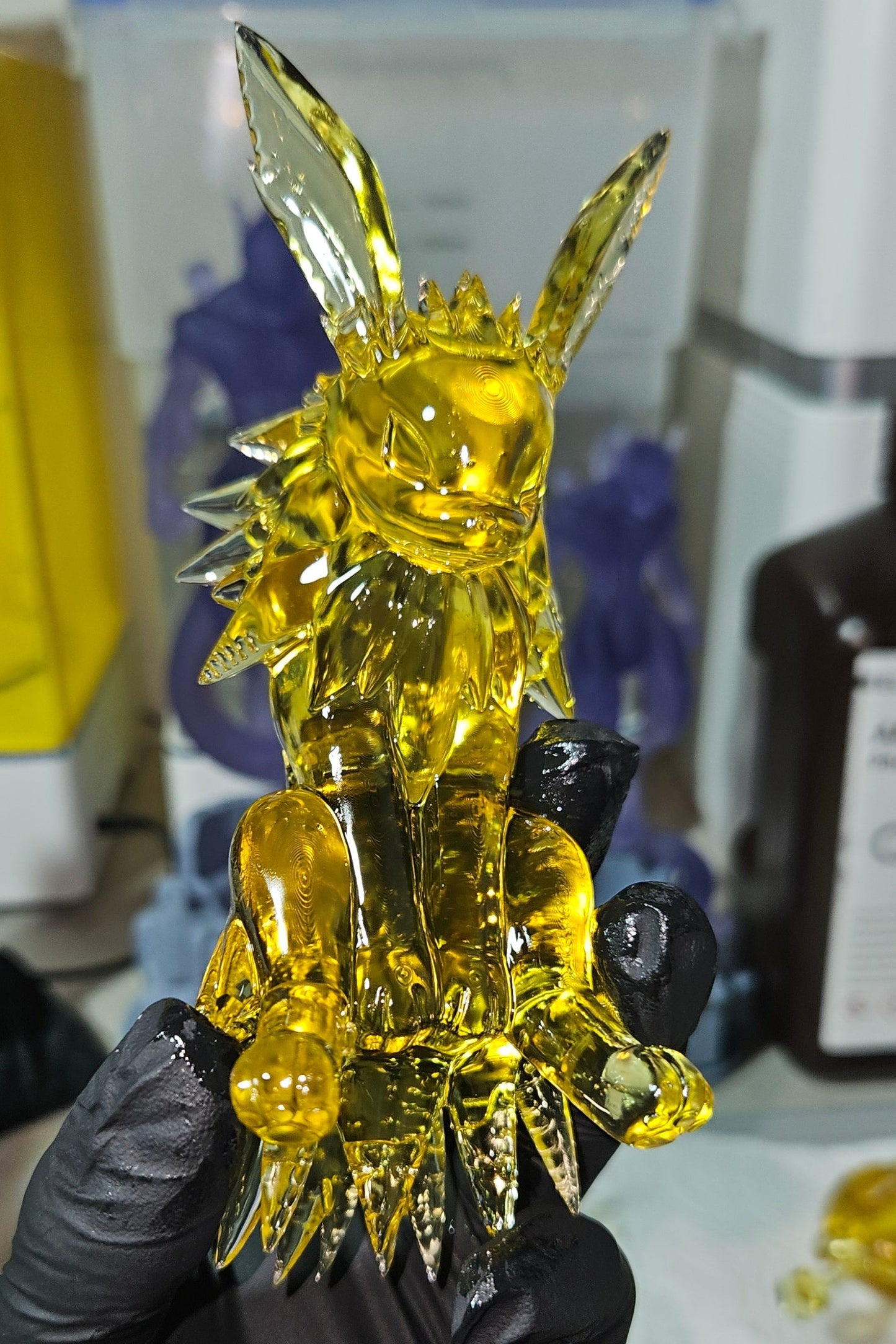 Pick and Choose (Medium) Translucent Colored PKMN FIGURE ONLY - Connects to the Medium Tank Stand