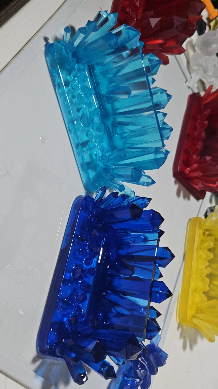 Metallic Shine Crystal Card Holder holder