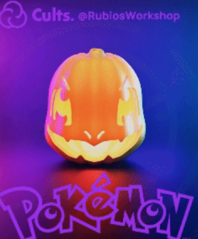 Jack O'Lantern HOLLOW or SOLID with Puck Light