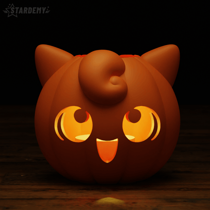 Jack O'Lantern HOLLOW or SOLID with Puck Light