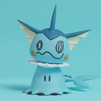 Mimikyuus in Translucent Color with or without Rechargeable Puck Light! New Glitter shine