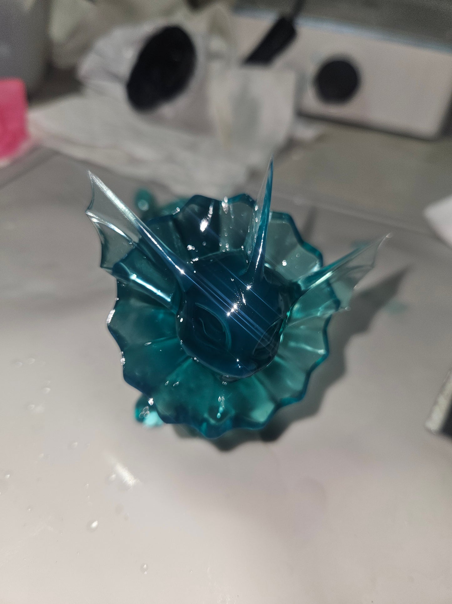 Articulated resin print