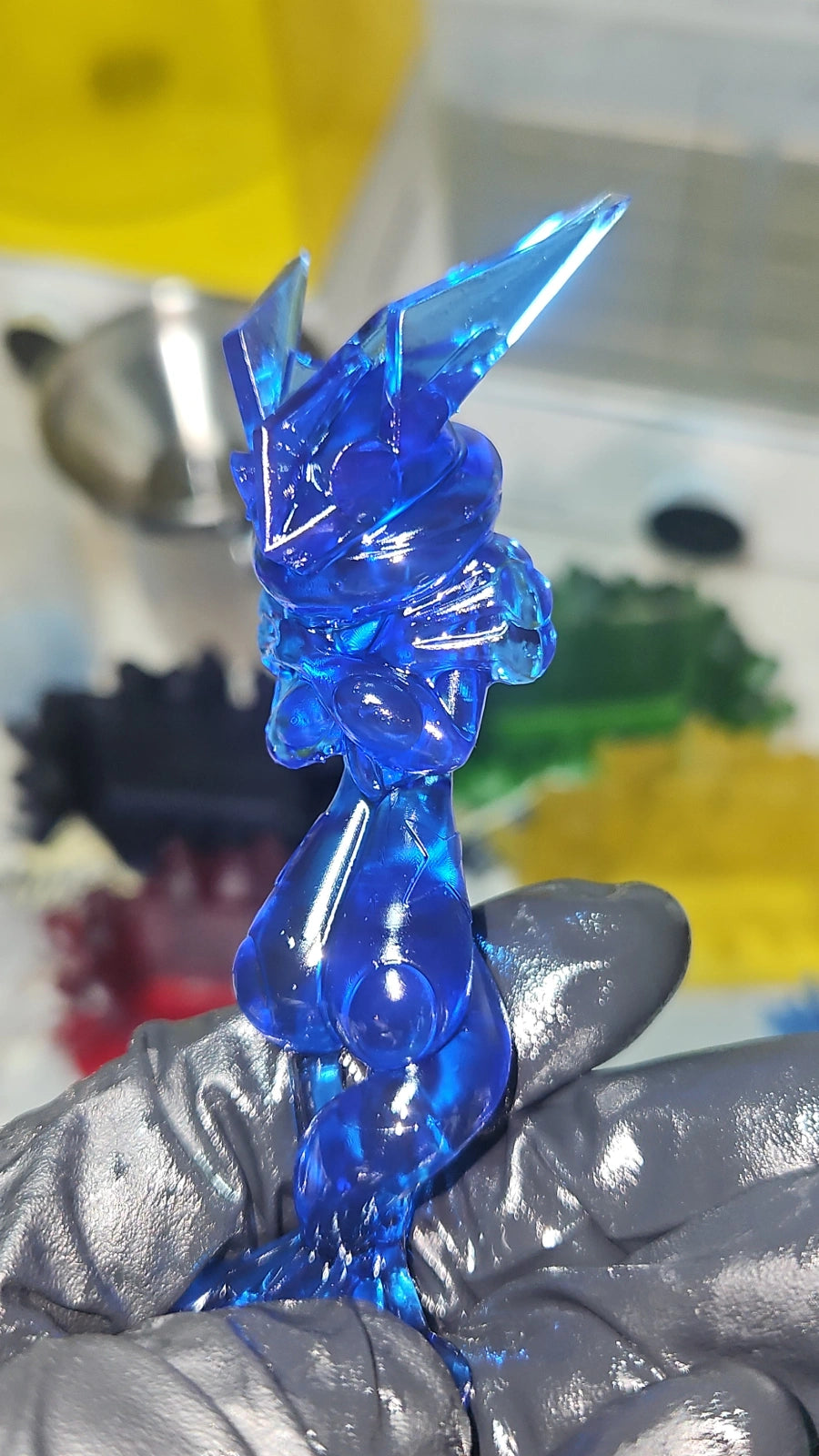 Pick and Choose (SMALL) Translucent Colored PKMN FIGURE ONLY - Connects to the Small Tank Stand - Buy 3 and get a 4th for FREE!! Mix and Match!