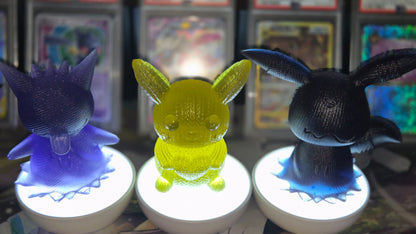Mimikyuus in Translucent Color with or without Rechargeable Puck Light! New Glitter shine
